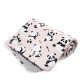 Dětská hrací deka #ILOVEPANDA PINK tmavě šedá 110x140 cm Dětská hrací deka #ILOVEPANDA PINK tmavě šedá 110x140 cm